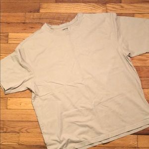 Consensus men’s short sleeve tan T-shirt